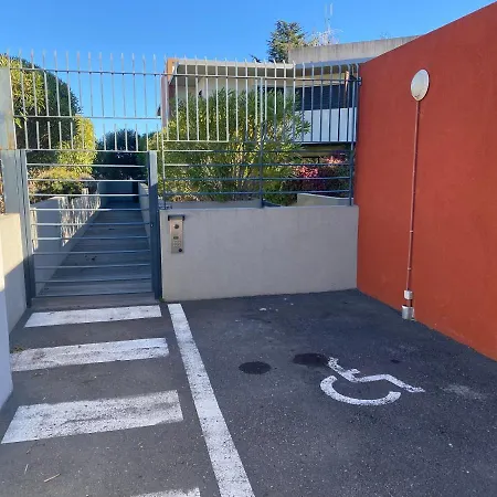 Nice, Splendide 4p Residentiel, Terrasse Vue Piscine , Garage דירה *
