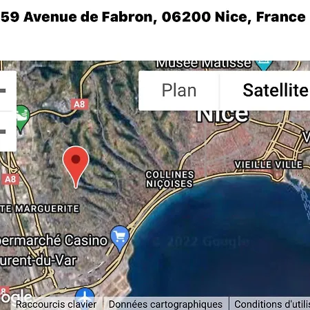 Nice, Splendide 4p Residentiel, Terrasse Vue Piscine , Garage شقة