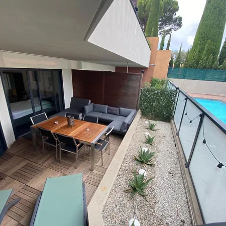 Nice, Splendide 4p Residentiel, Terrasse Vue Piscine , Garage * Nizza